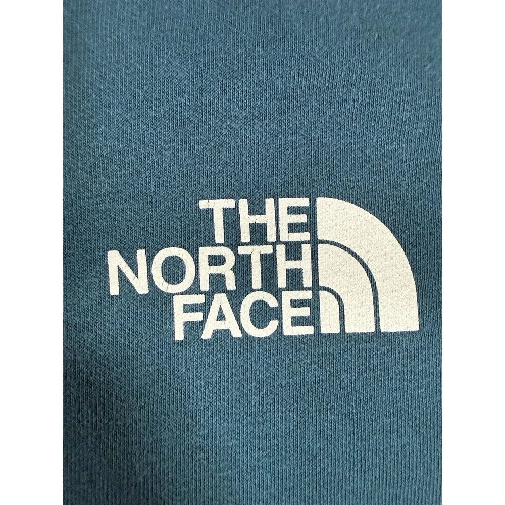 The North Face Hoodie Mens Medium Blue Box NSE Pullover
